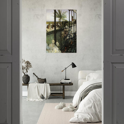 Afternoon in Nantucket - Childe Hassam Brushed Aluminum Print - 70x100 cm / 28x40 inches | Childe Hassam Aluminum Print | Childe Hassam Prints