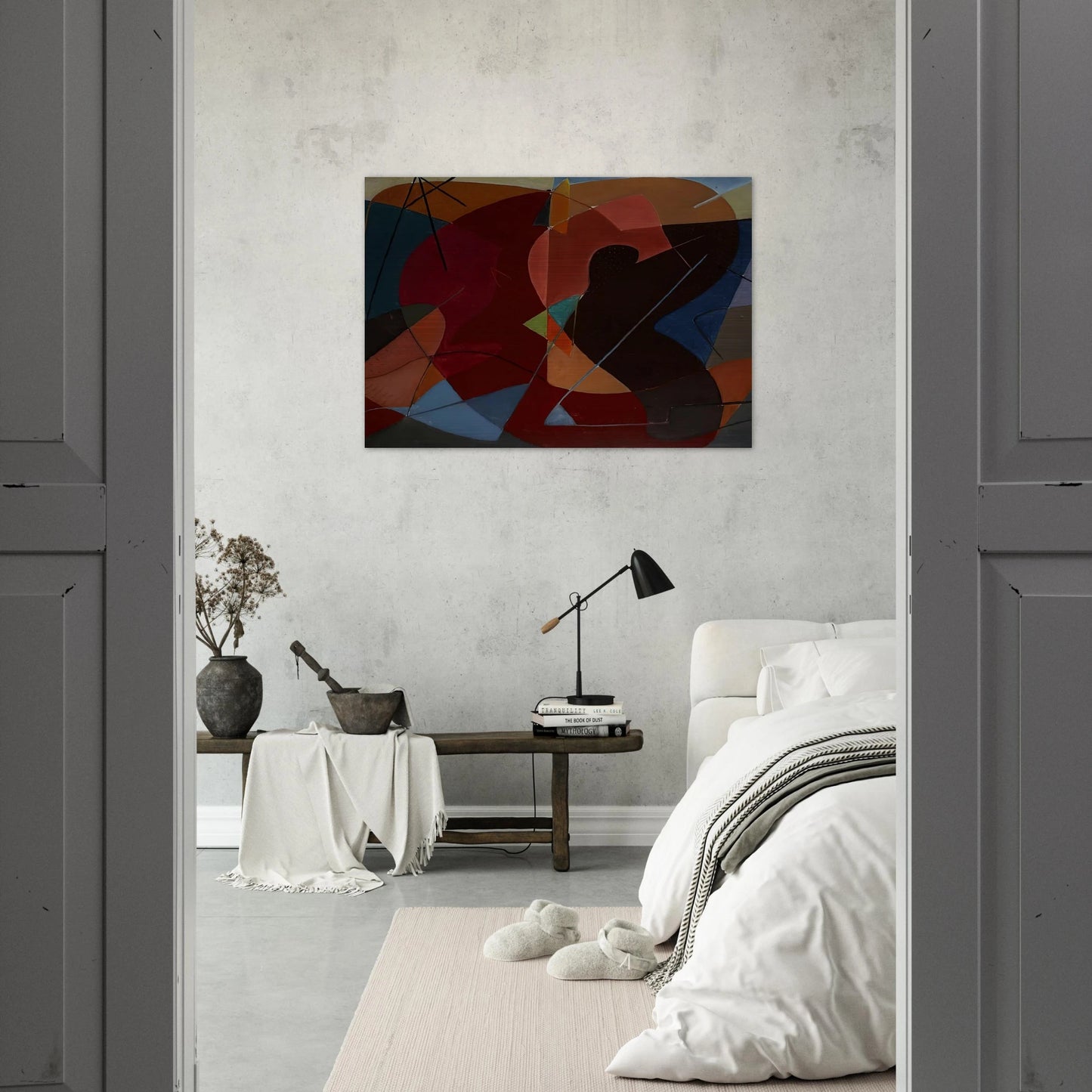 Untitled No 8 - 1932 - John Ferren Brushed Aluminum Print - 70x100 cm / 28x40 inches | John Ferren Aluminum Print | John Ferren Prints