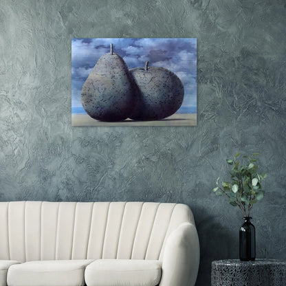MEMORY OF A VOYAGE 1952 - Rene Magritte Brushed Aluminum Print - 70x100 cm / 28x40 inches | Rene Magritte Aluminum Print | Rene Magritte Prints