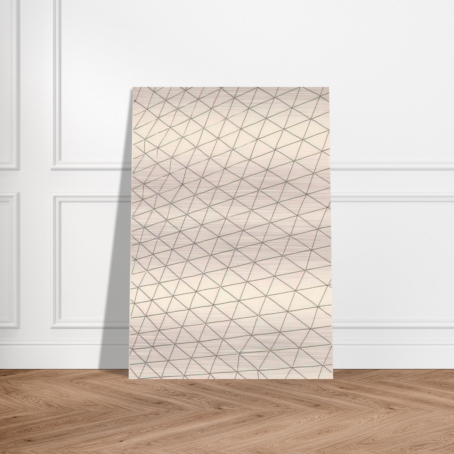 Untitled - 1969 - Gego Brushed Aluminum Print - 70x100 cm / 28x40 inches | Gego Aluminum Print | Gego Prints