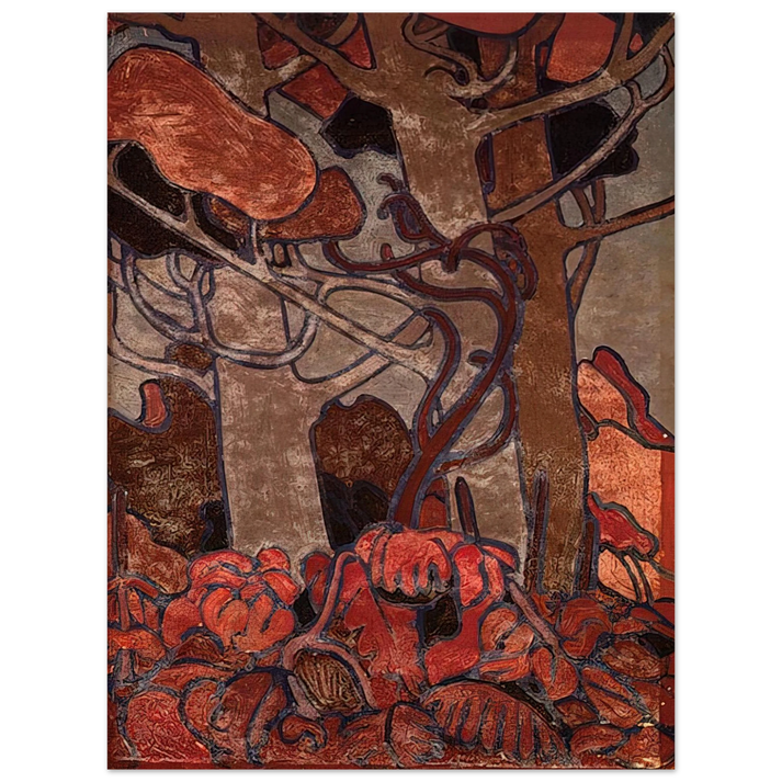 Tom Thomson - FOREST UNDERGROWTH I 1916  75x100 cm / 30x40inches Fine Art Poster