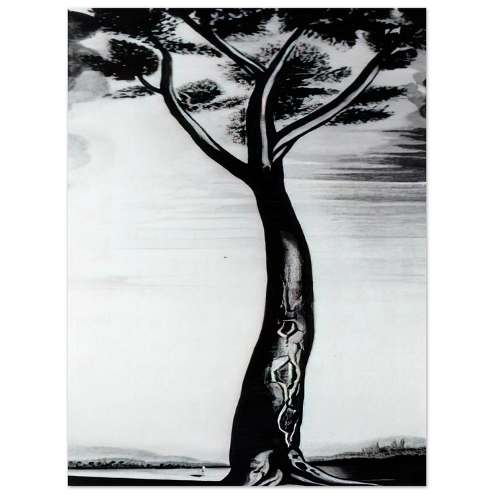 Salvador Dali - THE TREE  75x100 cm / 30x40inches Fine Art Poster