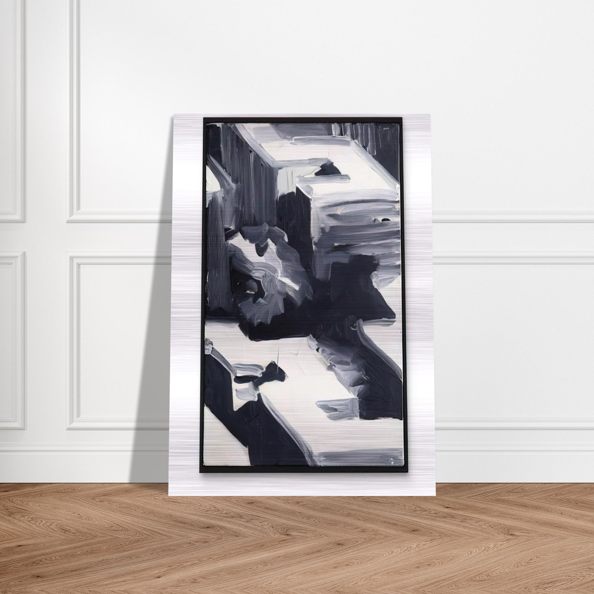TOWNSCAPE 1968 1 - Gerhard Richter Brushed Aluminum Print - 70x100 cm / 28x40 inches | Gerhard Richter Aluminum Print | Gerhard Richter Prints