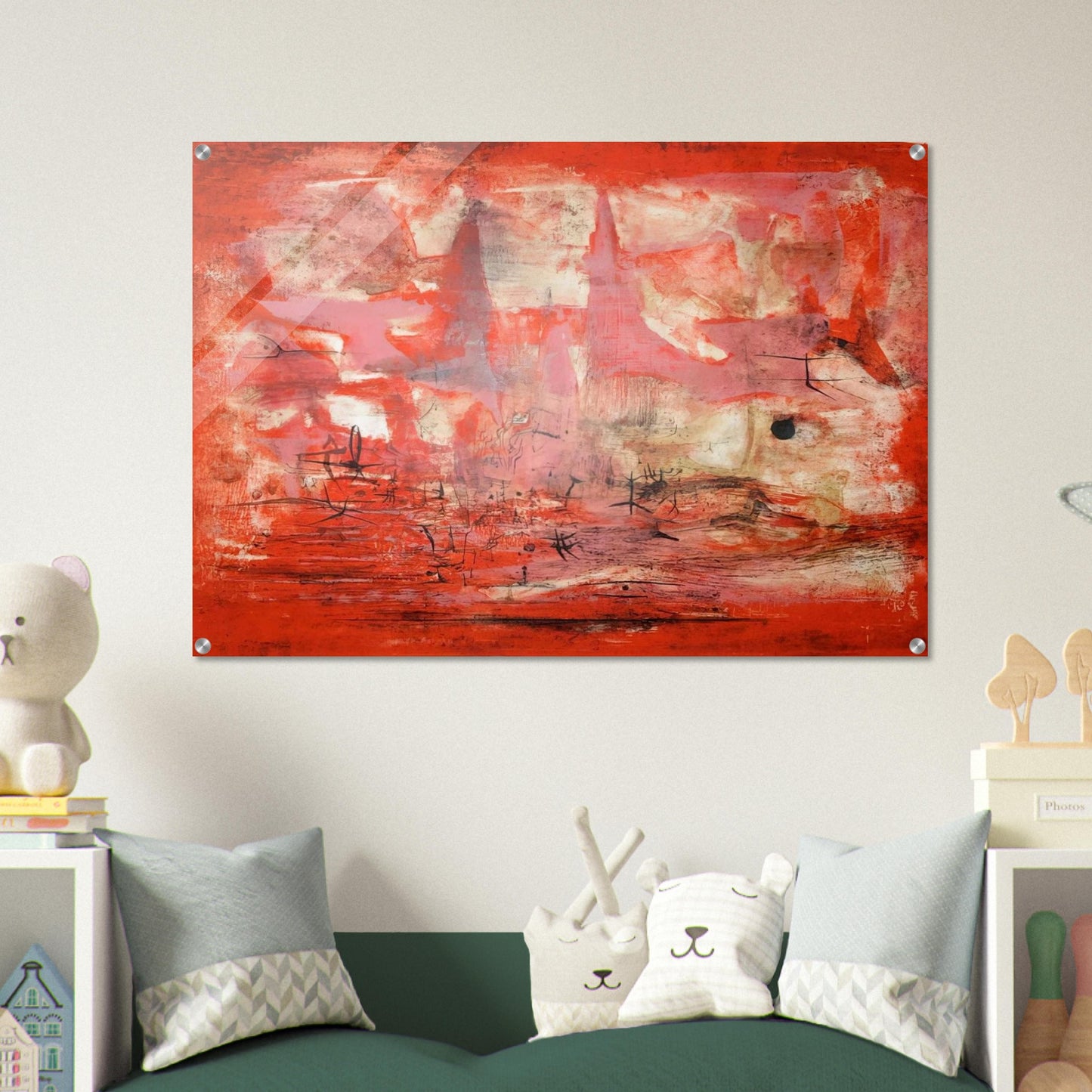 EMBRASEMENT 1954 - Zao Wou-Ki Acrylic Print - 70x100 cm / 28x40″ inches