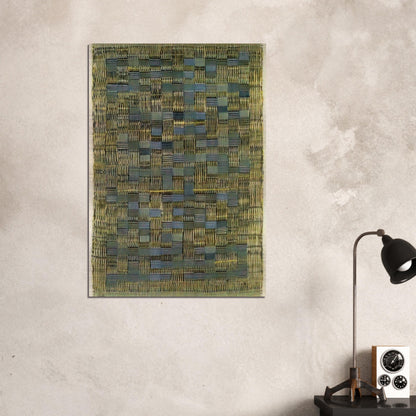 TIKAL 1958 - Anni Albers Brushed Aluminum Print - 70x100 cm / 28x40 inches | Anni Albers Aluminum Print | Anni Albers Prints