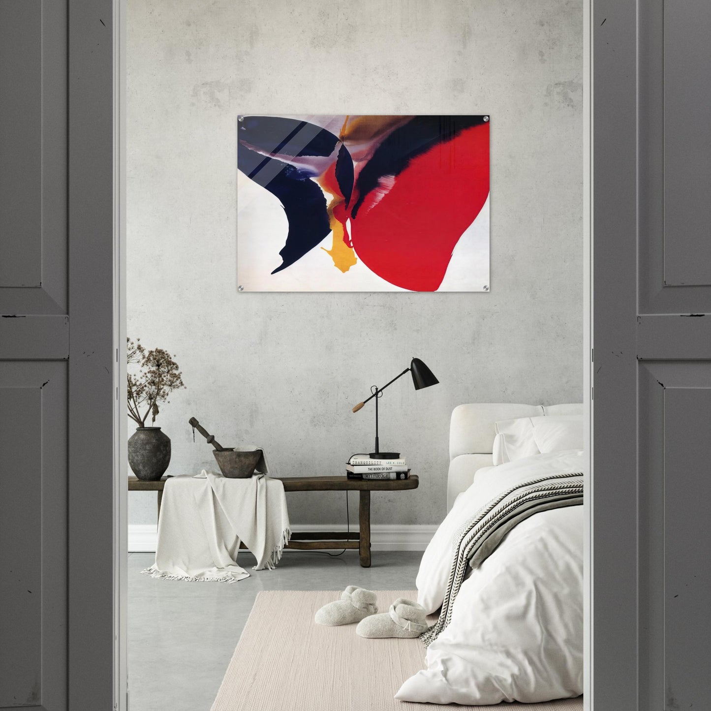 Untitled - Color Field Painting, Lyrical Abstraction - Paul Jenkins Acrylic Print - 70x100 cm / 28x40″ inches