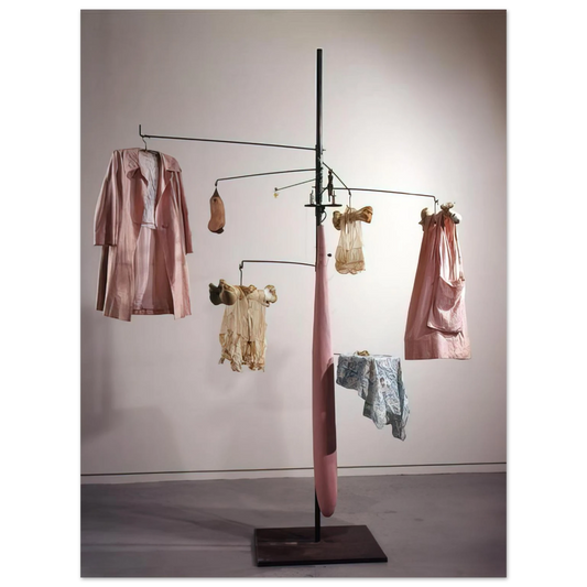 Louise Bourgeois - PINK DAYS AND BLUE DAYS 1997  75x100 cm / 30x40inches Fine Art Poster