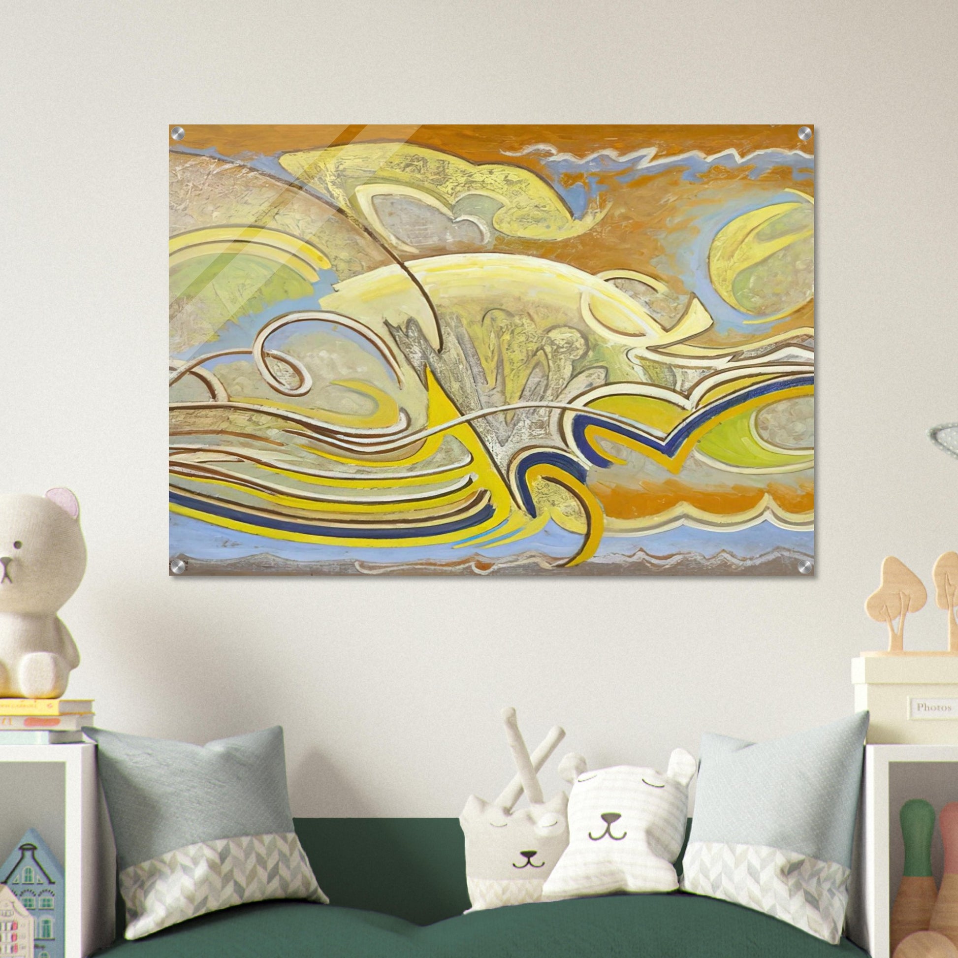 Abstraction 30 - 1955 - Lawren Harris Acrylic Print - 70x100 cm / 28x40″ inches