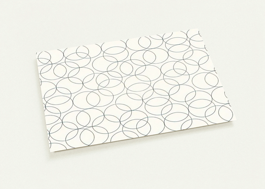COMPOSITION WITH CIRCLES 5 2005 By Bridget Riley Pack of 10 Post Cards | Bridget Riley Post Cards | A6 (10.5 x 14.8 cm) - 4.1 x 5.8 inches