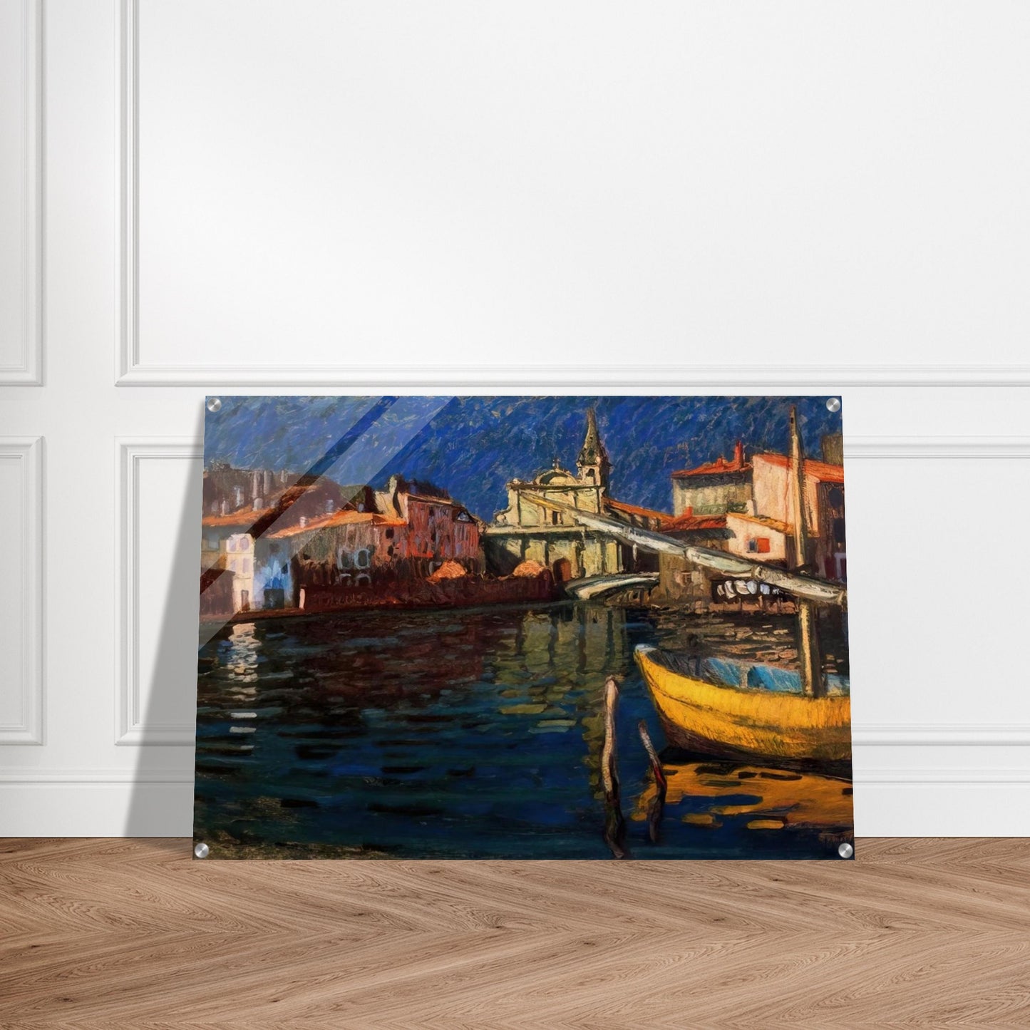 MARTIGUES - Raoul Dufy Acrylic Print - 70x100 cm / 28x40″ inches