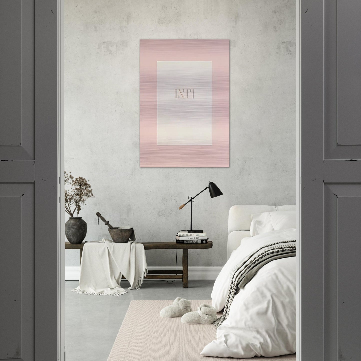 Lettera di un convalescente - 1976 - Antonio Calderara Brushed Aluminum Print - 70x100 cm / 28x40 inches | Antonio Calderara Aluminum Print | Antonio Calderara Prints