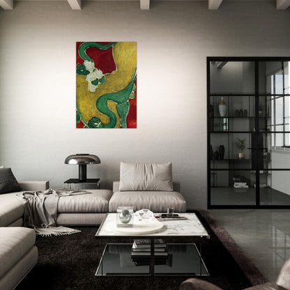 THE RACAILLE CHAIR 1946 - Henri Matisse Brushed Aluminum Print - 70x100 cm / 28x40 inches | Henri Matisse Aluminum Print | Henri Matisse Prints