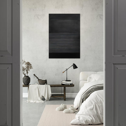 Peinture 324 x 181 cm, 17 novembre 2008 - 2008 - Pierre Soulages Brushed Aluminum Print - 70x100 cm / 28x40 inches | Pierre Soulages Aluminum Print | Pierre Soulages Prints