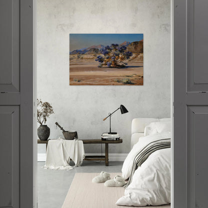 Smoketree - Post-Impressionism - Agnes Lawrence Pelton Brushed Aluminum Print - 70x100 cm / 28x40 inches | Agnes Lawrence Pelton Aluminum Print | Agnes Lawrence Pelton Prints