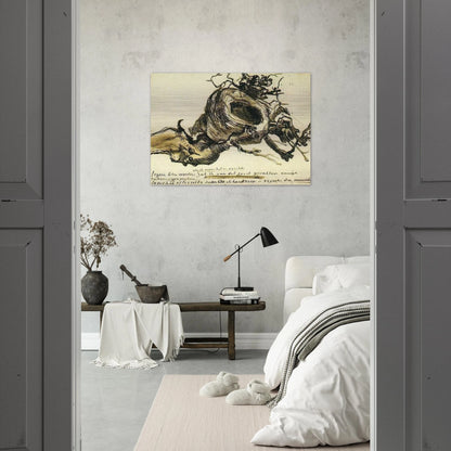Bird's Nest - Vincent van Gogh Brushed Aluminum Print - 70x100 cm / 28x40 inches | Vincent van Gogh Aluminum Print | Vincent van Gogh Prints
