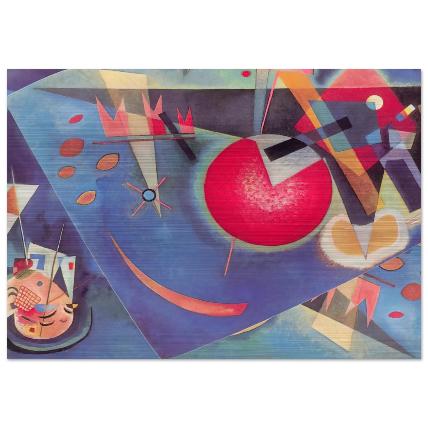 NOT_DETECTED_189364 - Wassily Kandinsky Brushed Aluminum Print - 70x100 cm / 28x40 inches | Wassily Kandinsky Aluminum Print | Wassily Kandinsky Prints