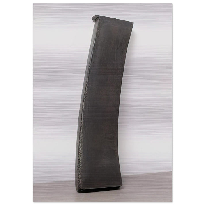 CHUNK 1967 - Richard Serra Brushed Aluminum Print - 70x100 cm / 28x40 inches | Richard Serra Aluminum Print | Richard Serra Prints