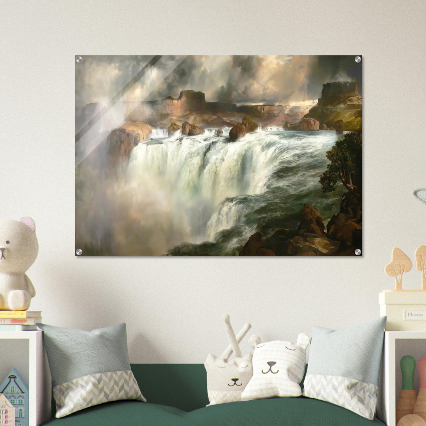 Shenandoah River - Thomas Moran Acrylic Print - 70x100 cm / 28x40″ inches