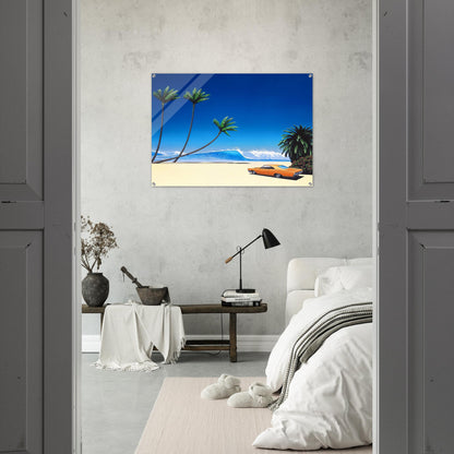 Impender Beach - Hiroshi Nagai Acrylic Print - 70x100 cm / 28x40″ inches