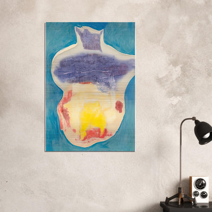 Narcissus, 1963- - Helen Frankenthaler Brushed Aluminum Print - 70x100 cm / 28x40 inches | Helen Frankenthaler Aluminum Print | Helen Frankenthaler Prints