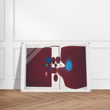 Brown Symphony - 1979 - Victor Pasmore Acrylic Print - 70x100 cm / 28x40″ inches