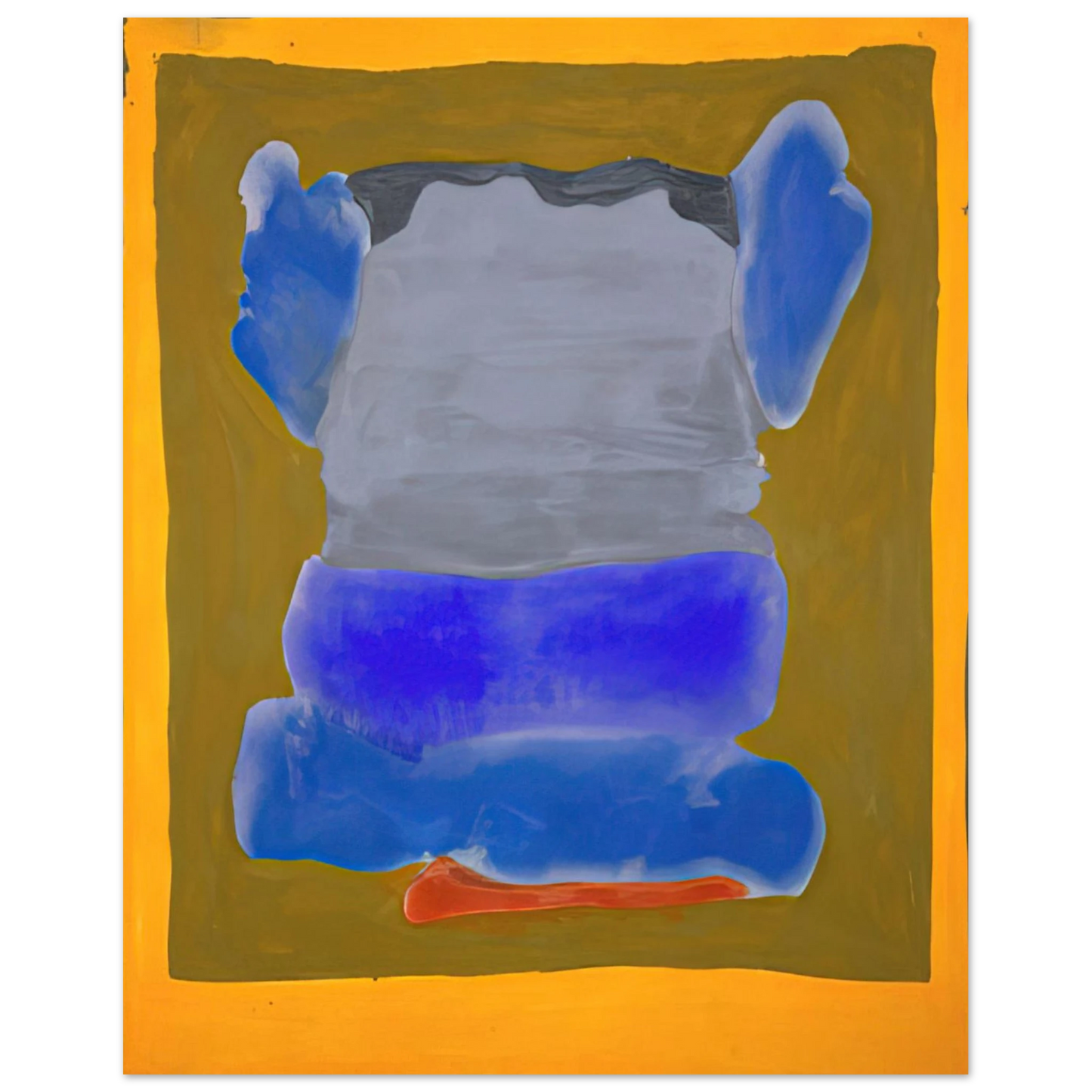 Helen Frankenthaler - Buddha s Court - 1964 Wall art - 50x70 cm / 20x28 inches - Fine Art Poster-canvas - -