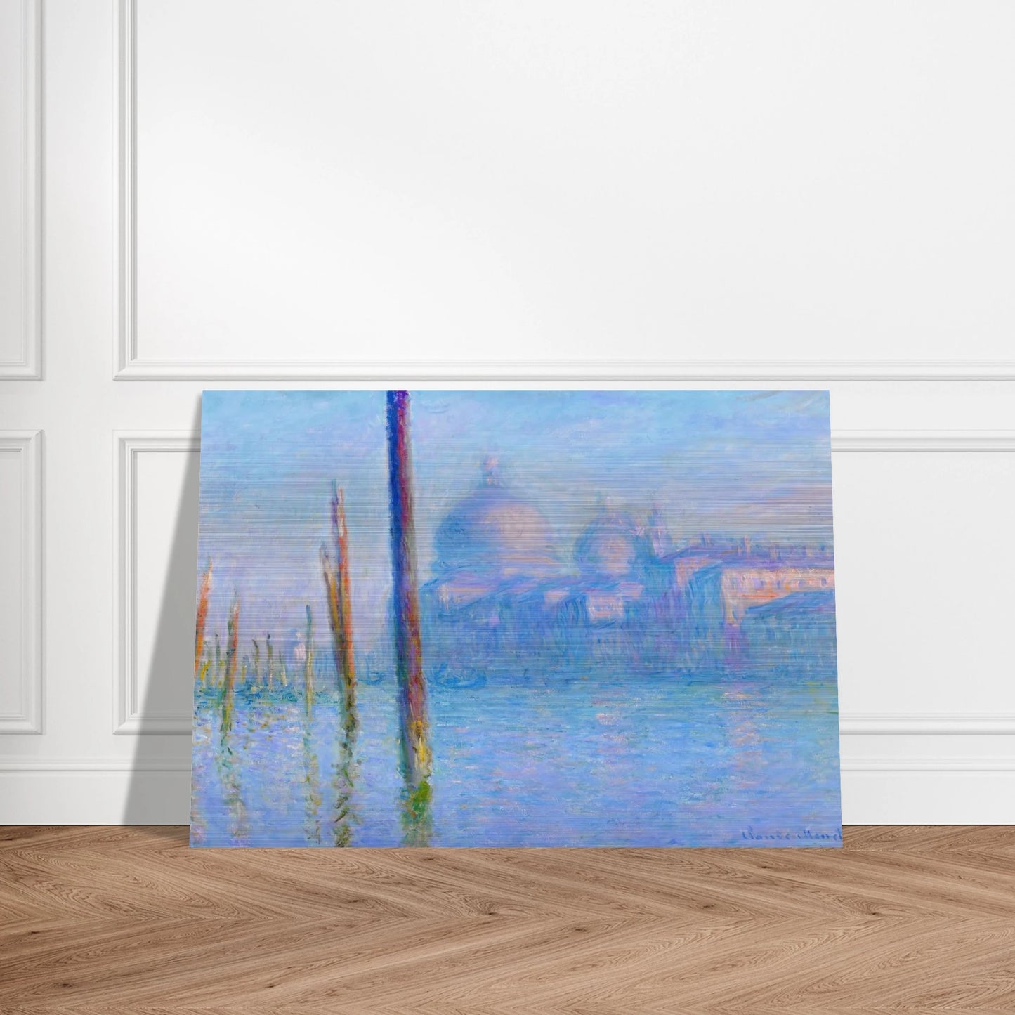 The Grand Canal, Venice - claude monet Brushed Aluminum Print - 70x100 cm / 28x40 inches | claude monet Aluminum Print | claude monet Prints