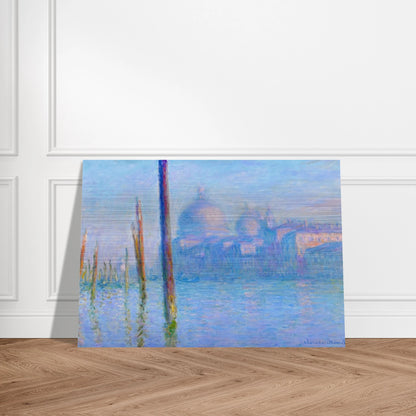 The Grand Canal, Venice - claude monet Brushed Aluminum Print - 70x100 cm / 28x40 inches | claude monet Aluminum Print | claude monet Prints
