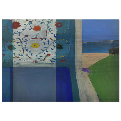 Recollections of a Visit to Leningrad - Richard Diebenkorn Brushed Aluminum Print - 70x100 cm / 28x40 inches | Richard Diebenkorn Aluminum Print | Richard Diebenkorn Prints
