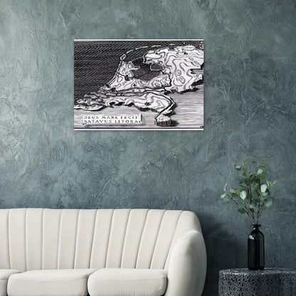 ESCHER (28) - MC Escher Brushed Aluminum Print - 70x100 cm / 28x40 inches | MC Escher Aluminum Print | MC Escher Prints