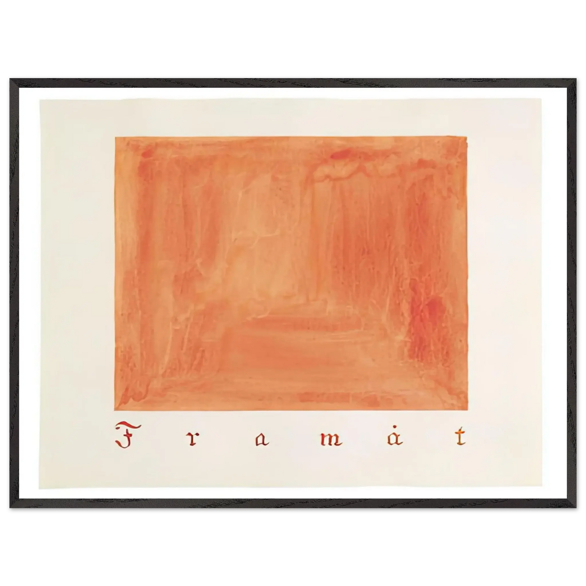 Hilma af Klint - FORWARDS PARCIFAL SERIES GROUP 2 SECTION 4 THE CONVOLUTE OF THE PHYSICAL PLANE 1916 Wall art - 40x50 cm / 16x20 Inches - Premium Wooden Framed Poster With Fine Art Paper - Black frame