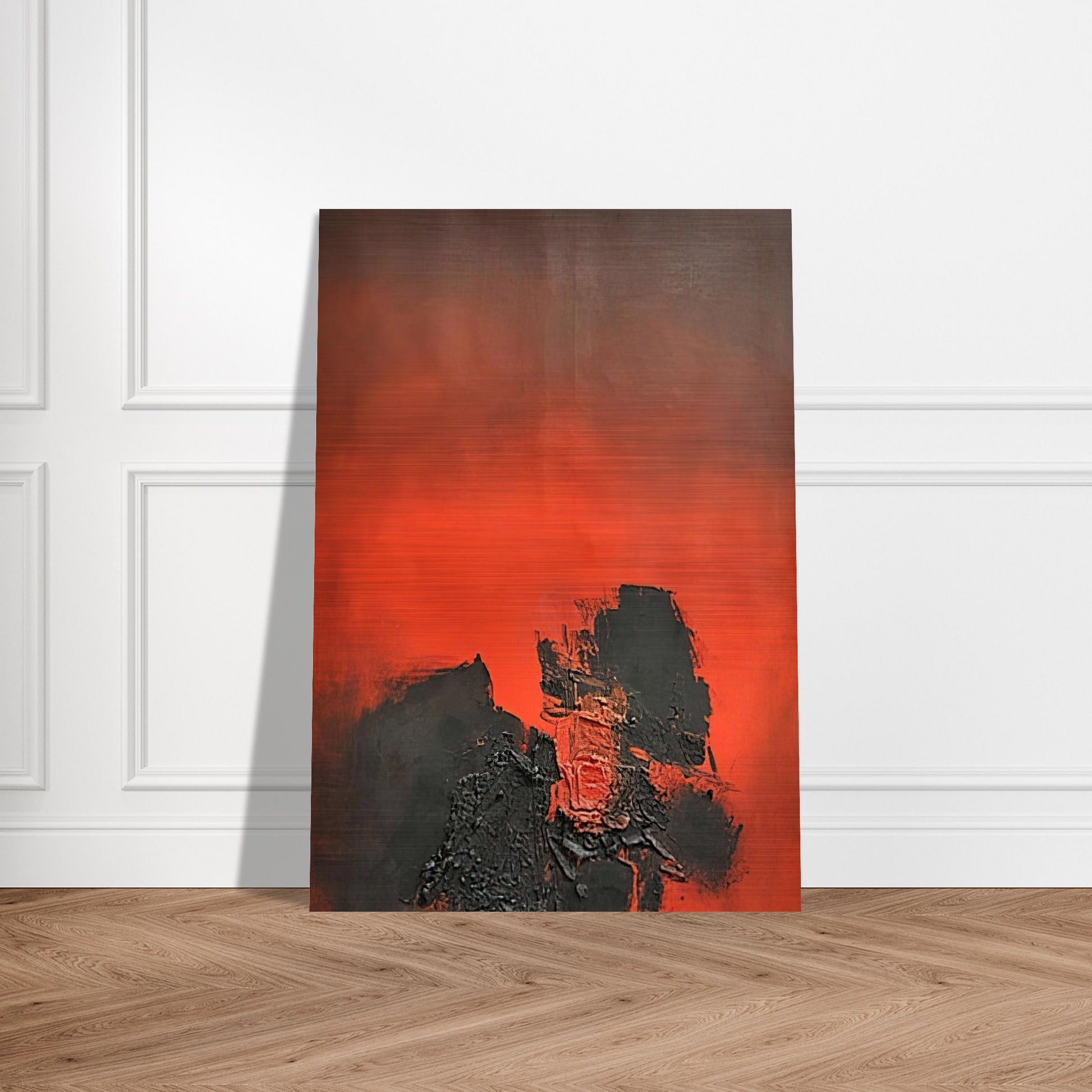 UNTITLED 1961 1 - Luis Feito Brushed Aluminum Print - 70x100 cm / 28x40 inches | Luis Feito Aluminum Print | Luis Feito Prints