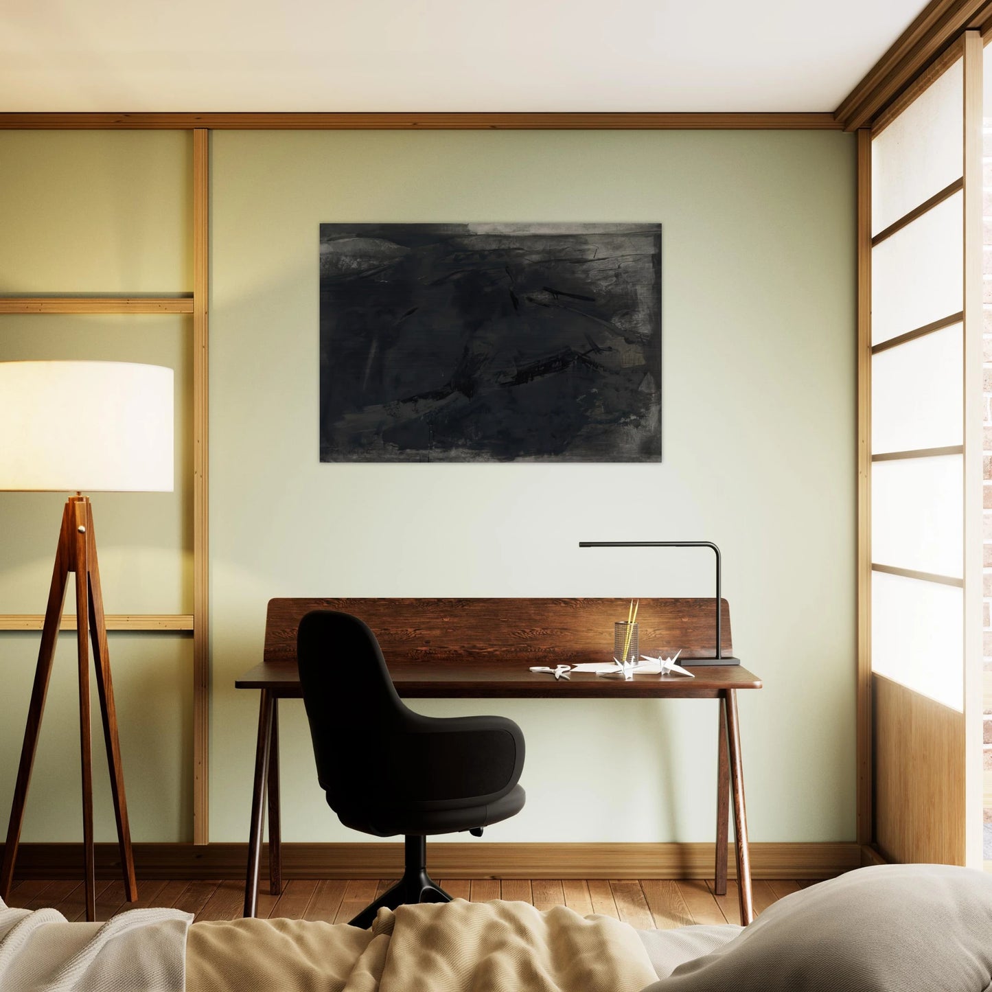 FARAWAY 1970 - Esteban Vicente Brushed Aluminum Print - 70x100 cm / 28x40 inches | Esteban Vicente Aluminum Print | Esteban Vicente Prints
