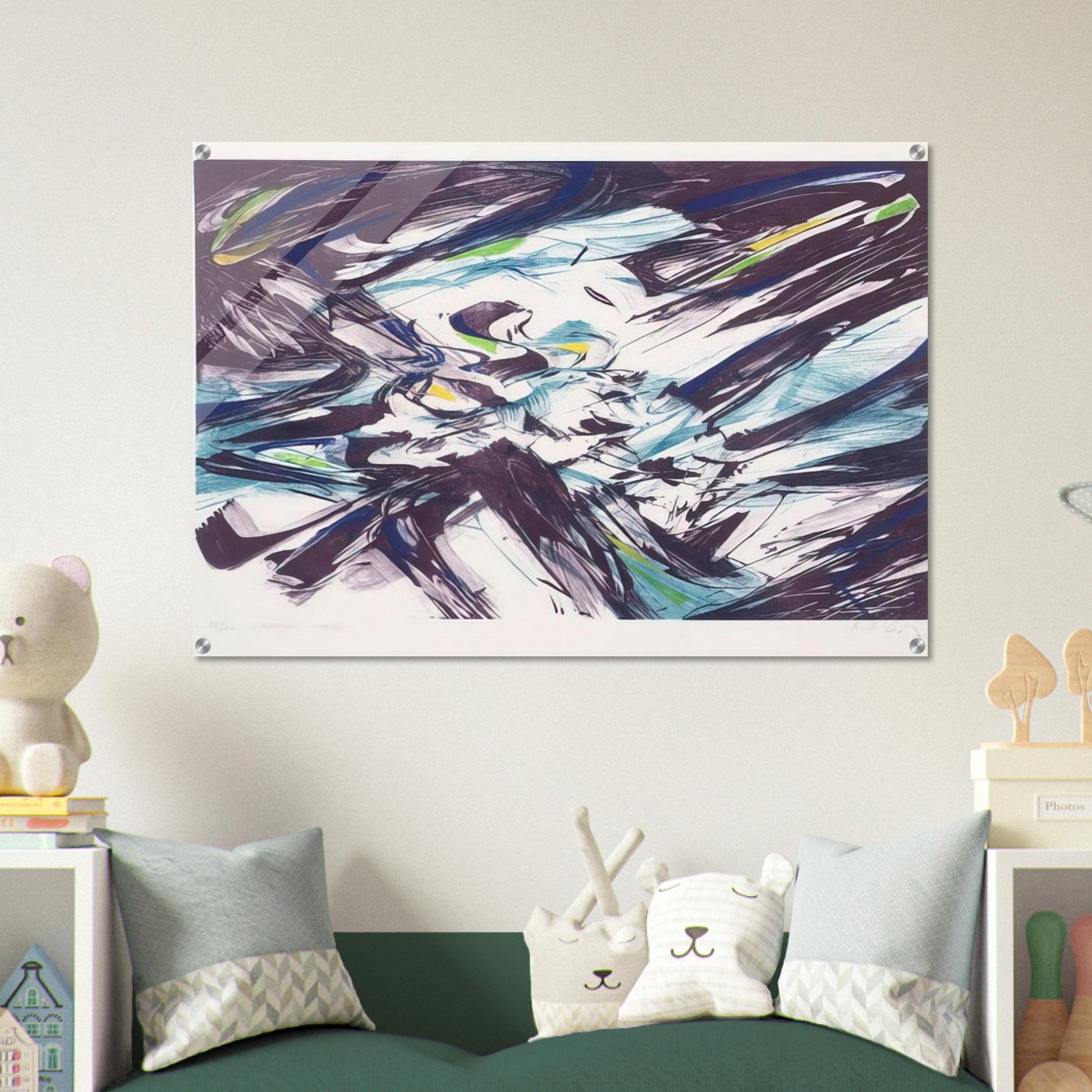 Entym - Karl Otto Gotz Acrylic Print - 70x100 cm / 28x40″ inches | Karl Otto Gotz Wall Art | Karl Otto Gotz Prints