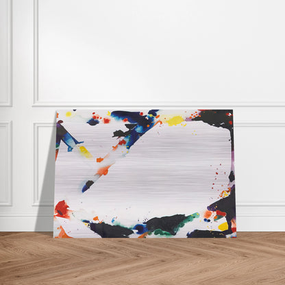 Angel Trails - Sam Francis Brushed Aluminum Print - 70x100 cm / 28x40 inches | Sam Francis Aluminum Print | Sam Francis Prints
