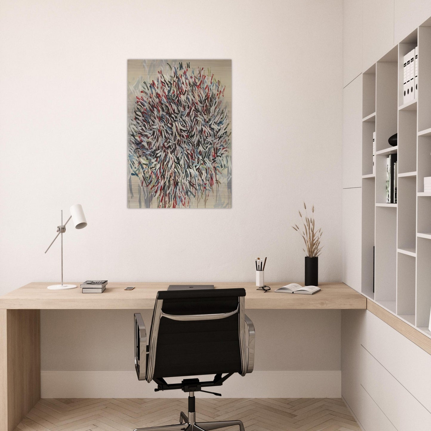 Abstract 2 - 1982 - Robert Goodnough Brushed Aluminum Print - 70x100 cm / 28x40 inches | Robert Goodnough Aluminum Print | Robert Goodnough Prints