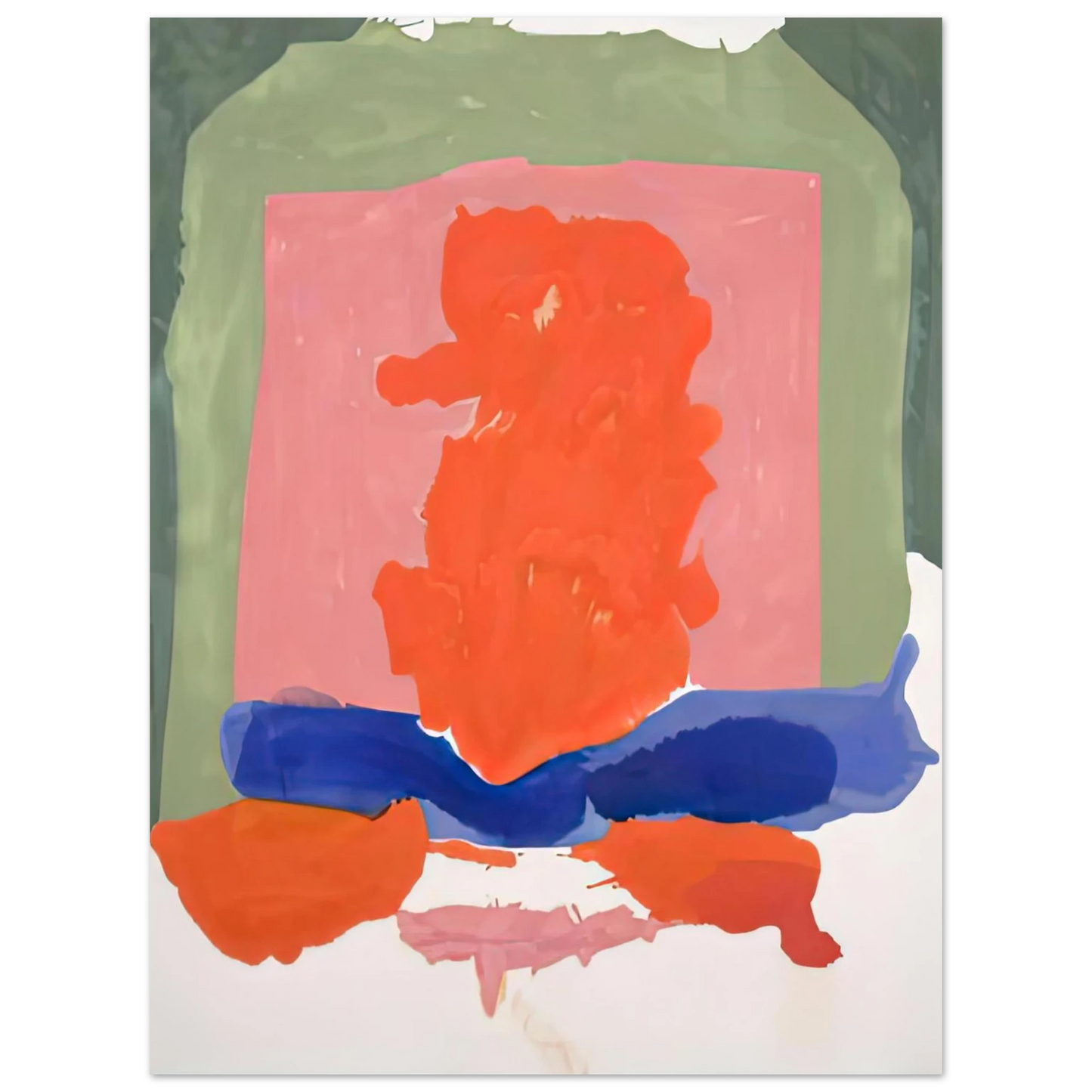 Helen Frankenthaler - Small's Paradise, 1964- Wall Art - 21x29.7 cm / 8x12" - Fine Art Poster-canvas - -