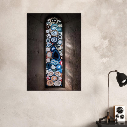 AHATFENSTER 2009 - Sigmar Polke Brushed Aluminum Print - 70x100 cm / 28x40 inches | Sigmar Polke Aluminum Print | Sigmar Polke Prints