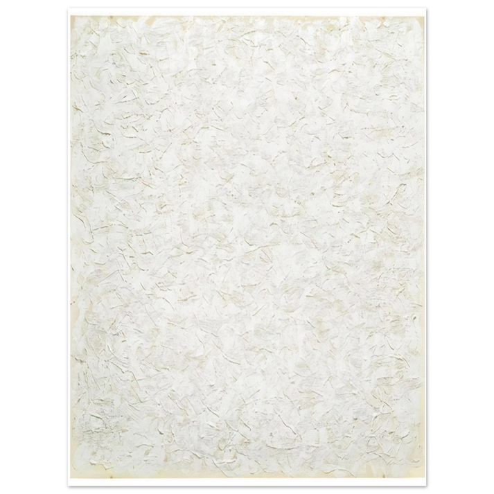 Robert Ryman - Rule - 1991  75x100 cm / 30x40inches Fine Art Poster