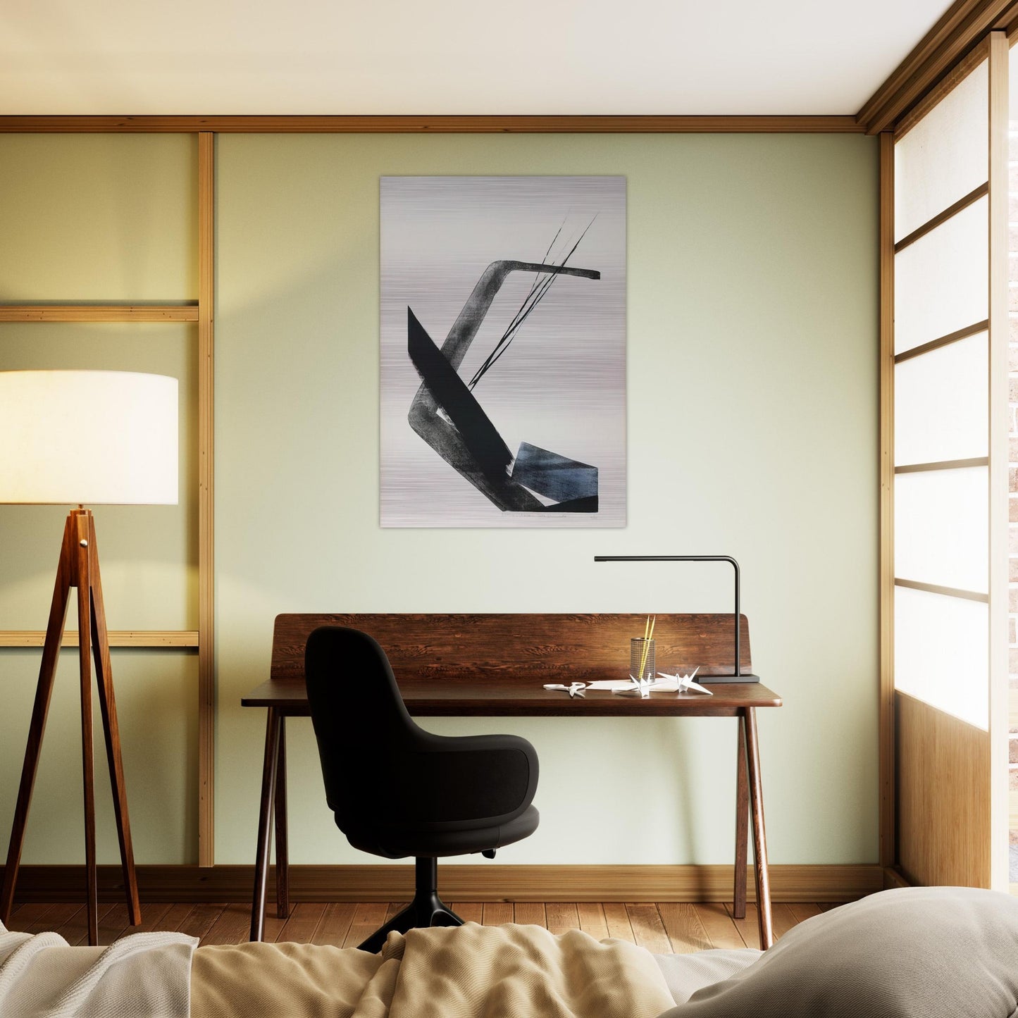 Reminiscence - 1984 - Toko Shinoda Brushed Aluminum Print - 70x100 cm / 28x40 inches | Toko Shinoda Aluminum Print | Toko Shinoda Prints