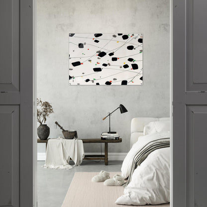 Spring Breeze - 2001 - Wu Guanzhong Acrylic Print - 70x100 cm / 28x40″ inches