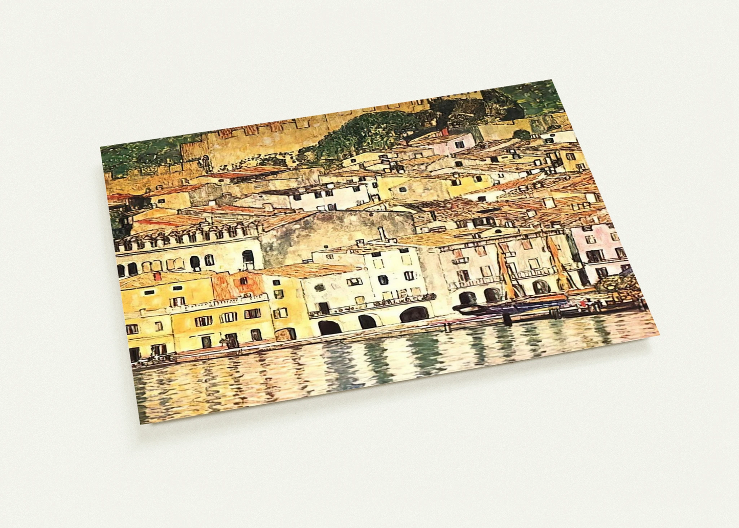 MALCESINE ON LAKE GARDA By Gustav Klimt Pack of 10 Post Cards | Gustav Klimt Post Cards | A6 (10.5 x 14.8 cm) - 4.1 x 5.8 inches