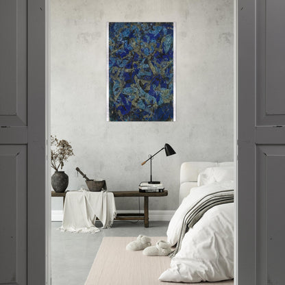 Peinture - 1963 - Simon Hantai Brushed Aluminum Print - 70x100 cm / 28x40 inches | Simon Hantai Aluminum Print | Simon Hantai Prints