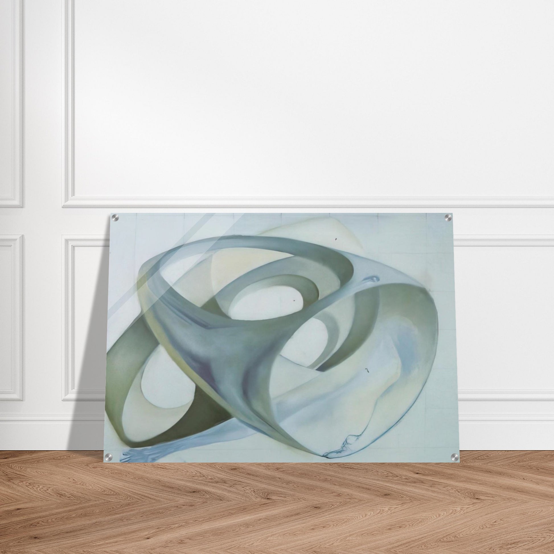 TOPOLOGICAL CONTORTION OF A FEMALE FIGURE - Salvador Dali Acrylic Print - 70x100 cm / 28x40″ inches