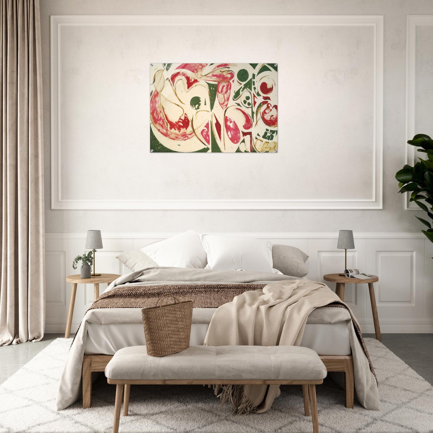 The Sun Woman II - Lee Krasner Acrylic Print - 70x100 cm / 28x40″ inches | Lee Krasner Wall Art | Lee Krasner Prints