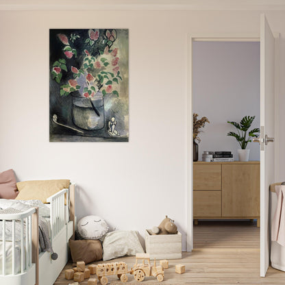 BRANCH OF LILLACS 1914 - Henri Matisse Brushed Aluminum Print - 70x100 cm / 28x40 inches | Henri Matisse Aluminum Print | Henri Matisse Prints