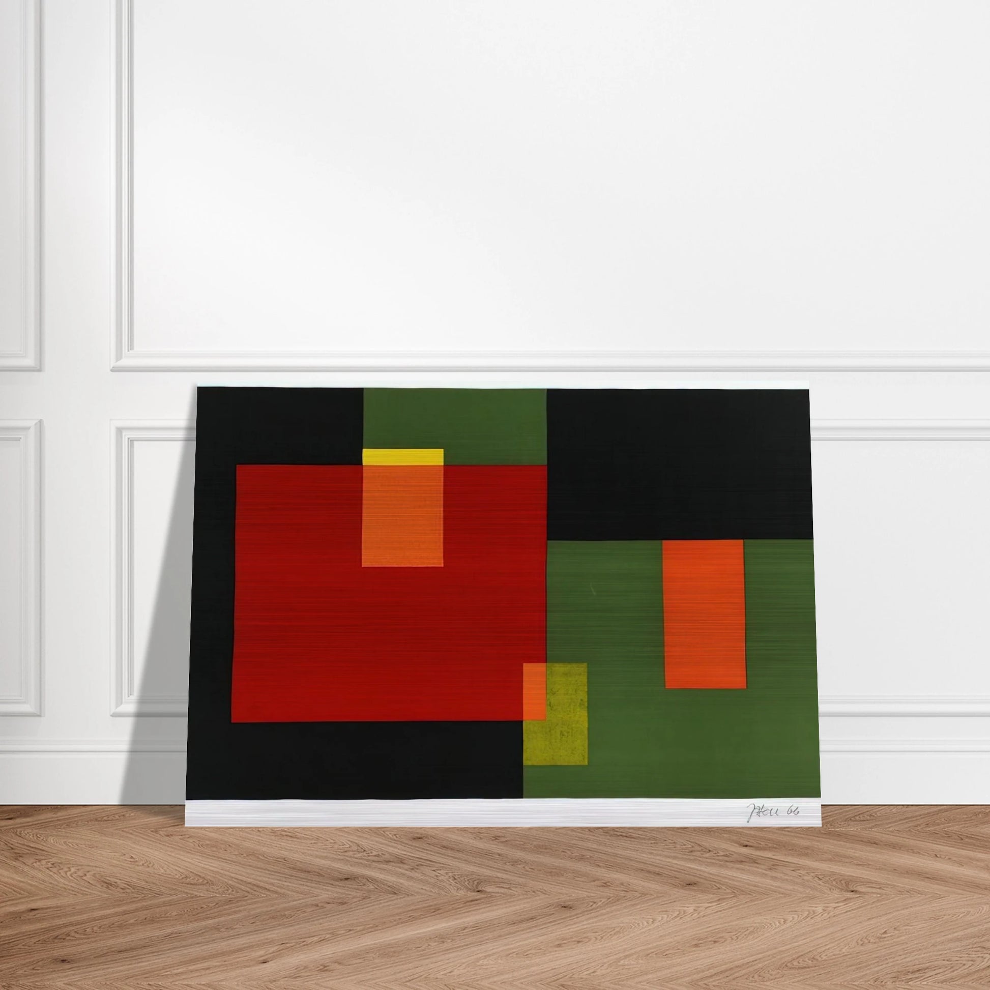 Untitled - 1966 - Johannes Itten Brushed Aluminum Print - 70x100 cm / 28x40 inches | Johannes Itten Aluminum Print | Johannes Itten Prints