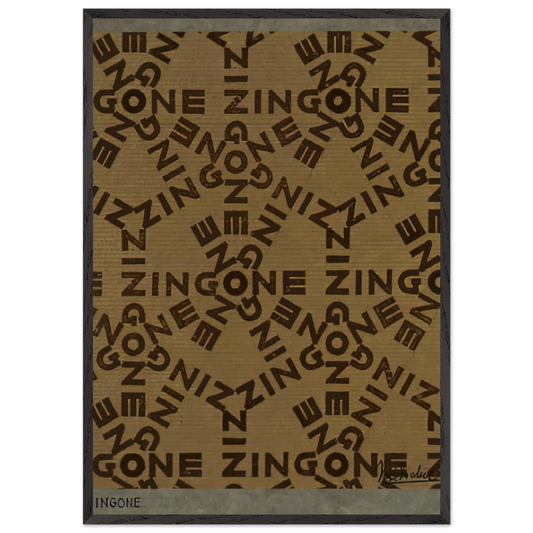 ESCHER 20 - MC Escher 70x100 cm / 28x40 inches Framed Art Print – Black Wooden Frame | Maurits Cornelis Escher Prints