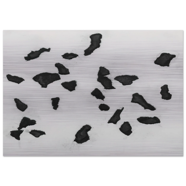 According to the Laws of Chance - Jean Arp Brushed Aluminum Print - 70x100 cm / 28x40 inches | Jean Arp Aluminum Print | Jean Arp Prints