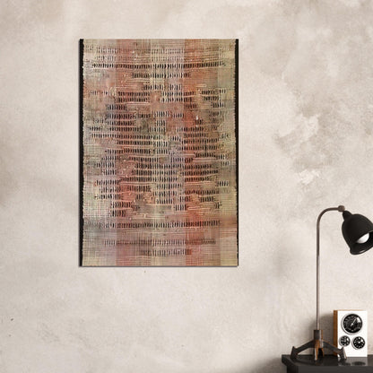 DEVELOPMENT IN ROSE II 1952 - Anni Albers Brushed Aluminum Print - 70x100 cm / 28x40 inches | Anni Albers Aluminum Print | Anni Albers Prints